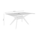 Croquis de medidas — Mesa ELOISE de 140 cm