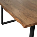 Mesa LABÁN de 160 cm, vista lateral
