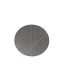 Mesa LUNA 130, en gris y negro, vista de conjunto