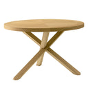 Mesa MINERVA de 120 cm, vista en perspectiva