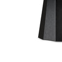 Mesa REGINA 120, en negro, vista de conjunto
