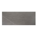 Mesa JOYCE de 160 cm, en gris con pata negra, muestra del acabado
