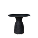 Mesa CHIARA, en negro, vista en perspectiva