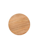 Mesa CHIARA, en natural y negro, vista de conjunto