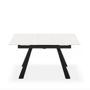 Mesa JUDY de 120 cm, en blanco, vista lateral