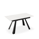 Mesa JUDY de 120 cm, en blanco, vista frontal