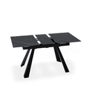Mesa JUDY de 140 cm, en negro, vista trasera