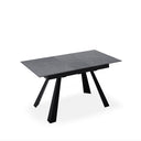 Mesa JUDY de 140 cm, en gris, vista frontal