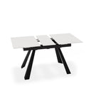 Mesa JUDY de 160 cm, en blanco, vista trasera