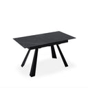 Mesa JUDY de 160 cm, en negro, vista frontal