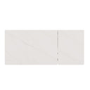 Mesa CONSTANCE de 120 cm, en blanco, muestra del acabado