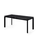 Mesa CONSTANCE de 120 cm, en negro, vista trasera