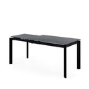 Mesa CONSTANCE de 120 cm, en gris, vista de conjunto