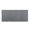 Mesa CONSTANCE de 120 cm, en gris, muestra del acabado