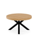 Mesa MILDRED de 100 cm, vista trasera en perspectiva