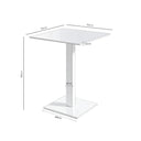 Croquis de medidas — Mesa SAMIRA alta de 96 cm