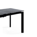 Mesa CONSTANCE de 140 cm, en gris, vista de conjunto