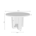 Croquis de medidas — Mesa MAXINE 120