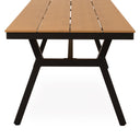 Mesa de exterior GEORGIA 200 en aluminio
