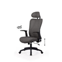 Silla de oficina MONTREAL con reposacabezas