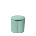 Puff LYAN redondo, en verde