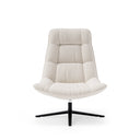 Butaca PARMA, en beige, vista frontal