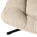 Butaca PARMA, en beige, vista de conjunto