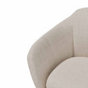 Butaca LIMASOL, en beige, vista general