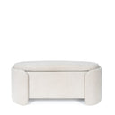 Banqueta Bernice, en beige