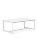 Conjunto de jardín MUSCAT con sofá, 2 sillones y mesa de centro porcelánica