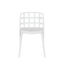 Silla GINA, en blanco, vista frontal