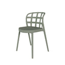 Silla GINA, en menta, vista en perspectiva