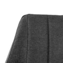 Silla FIONA, en gris oscuro, vista de conjunto