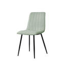 Silla XENA, en menta, vista en perspectiva