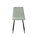 Silla XENA, en menta, vista frontal
