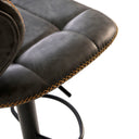 Taburete PIPER industrial en polipiel