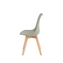 Silla KARINA, en menta, vista lateral