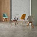 Silla MILENA, colores disponibles