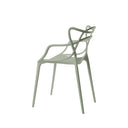 Silla VICTORIA, en menta, vista trasera en perspectiva