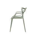 Silla VICTORIA, en menta, vista lateral