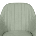 Silla NATALIA, en menta, detalle del acabado