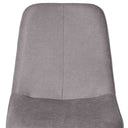 Silla ILIANA, en gris claro, vista de conjunto