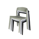 Silla ADELYN, en blanco, vista de conjunto