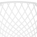 Silla CHARLOTTE, en blanco, detalle del acabado