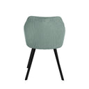 Silla MACIE, en menta, vista trasera