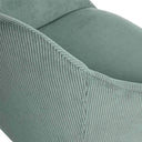 Silla MACIE, en menta, detalle del acabado