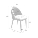 Croquis de medidas — Silla SLOANE