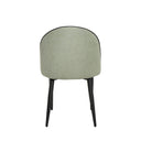 Silla SLOANE, en menta, vista trasera