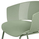 Silla NOELLE, en menta, vista de conjunto