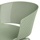 Silla NOELLE, en menta, vista de conjunto